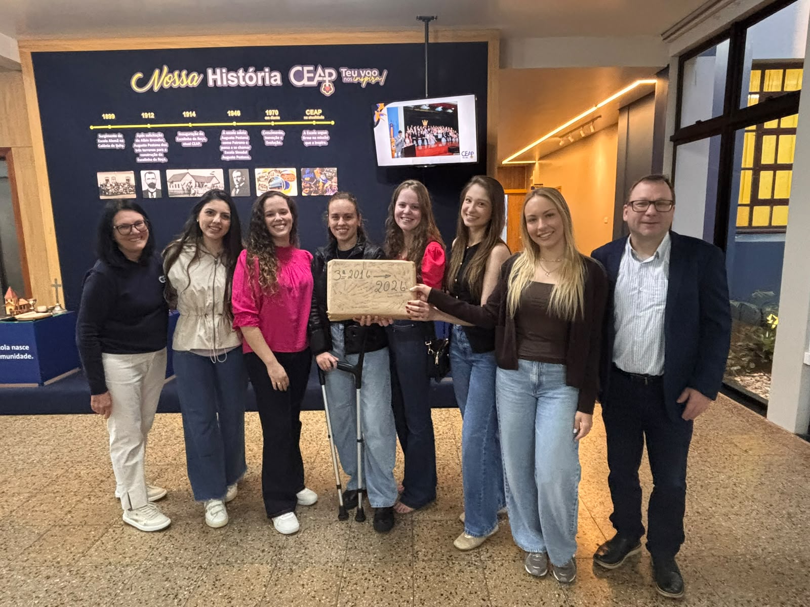 Abertura da Cápsula do Tempo da turma de 2016