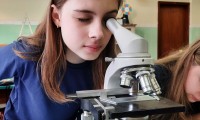 Aula de Microscopia com estudantes do 6⁰ Ano EF - 2024