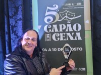 Professor do CEAP de Ijuí é premiado em festivais de teatro